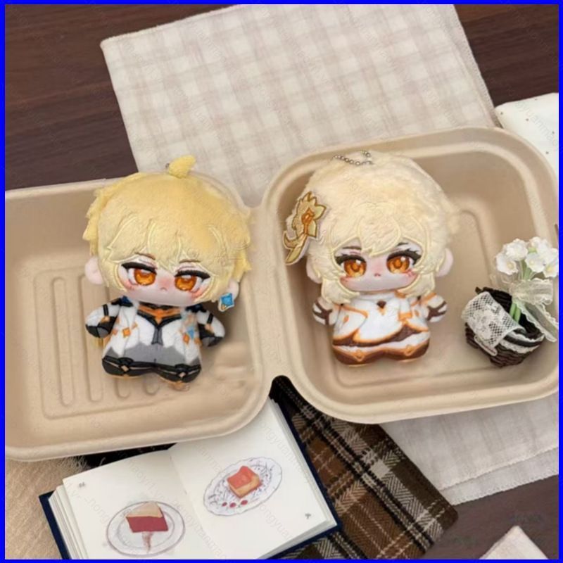 ZY1 Genshin Tác Động Aether Lumine Plushie Anime Merch Dễ Thương Sang Trọng Túi Búp Bê Charm YZ1