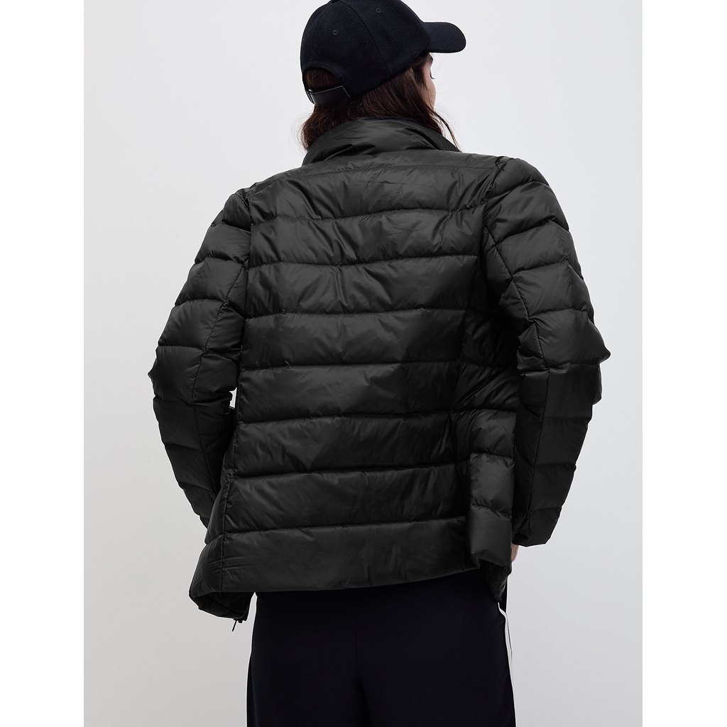 M&S - Feather & Down Quilted Packaway Puffer Jacket - BLACK