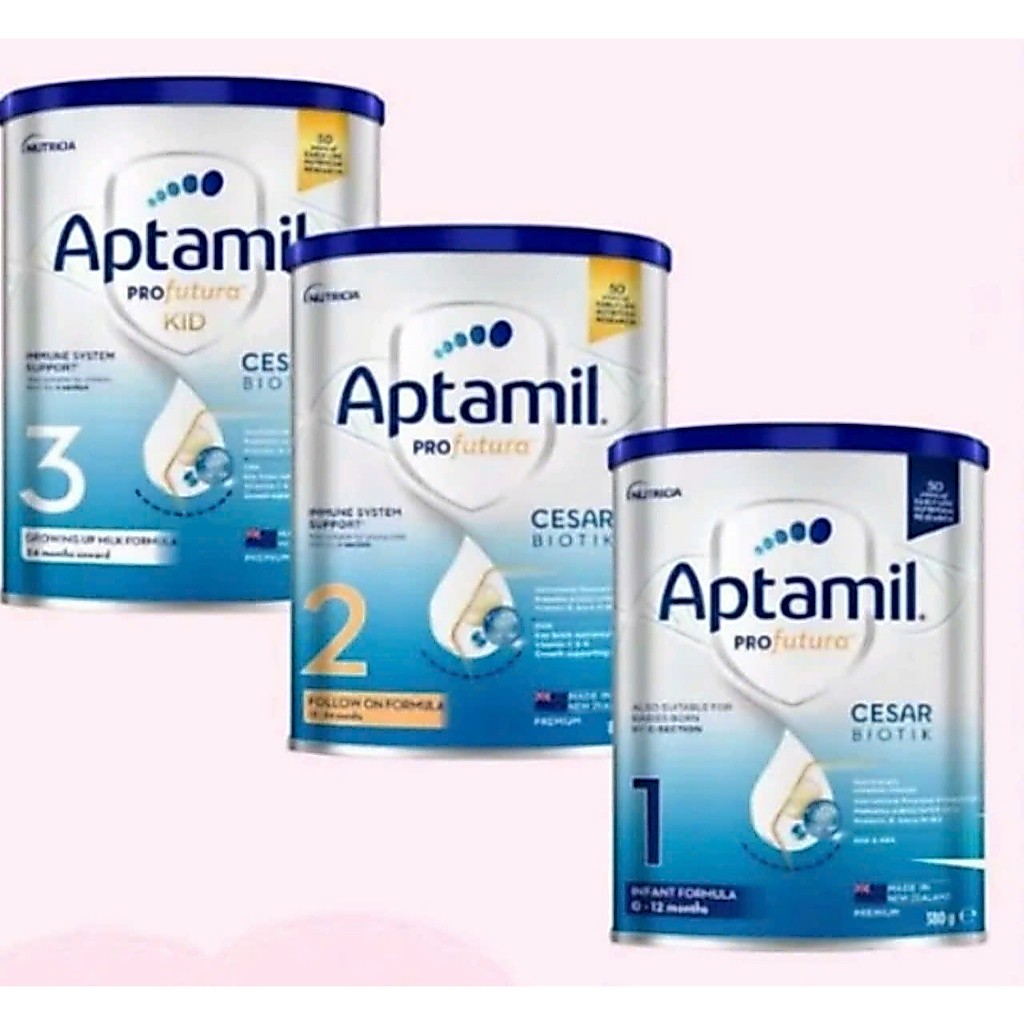 Sữa Aptamil Profutura Cesarbiotik đủ số 1/2/3 lon 800g