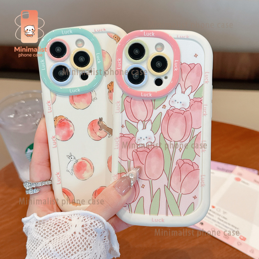 Trường hợp điện thoại OPPO A54/A53/A16/A58/A74/A95/Reno5/A57/A55/A77S mềm vỏ bảo vệ tay áo RLPFK256💖