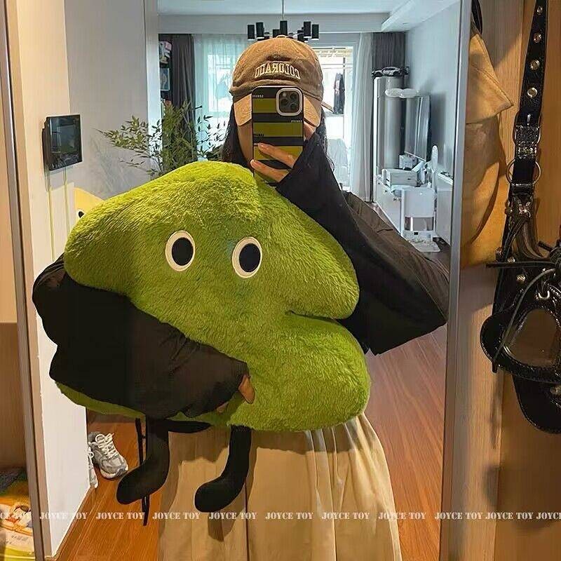 INS Style Green Small Tree Plush Doll Pillow Bedroom Sofa and Bed Cushions Christmas Tree Christmas 