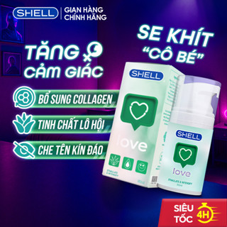 Gel bôi trơn tăng khoái cảm nữ Shell Love Green chai 50ml | SHELL CHÍNH HÃNG