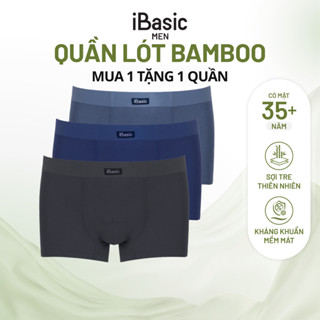 Combo 3 quần lót nam iBasic trunk bonding bamboo PANM105