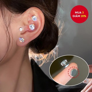 Bông tai kẹp từ tính dành cho nam nữ Trang sức tai cá nhân không gây dị ứng