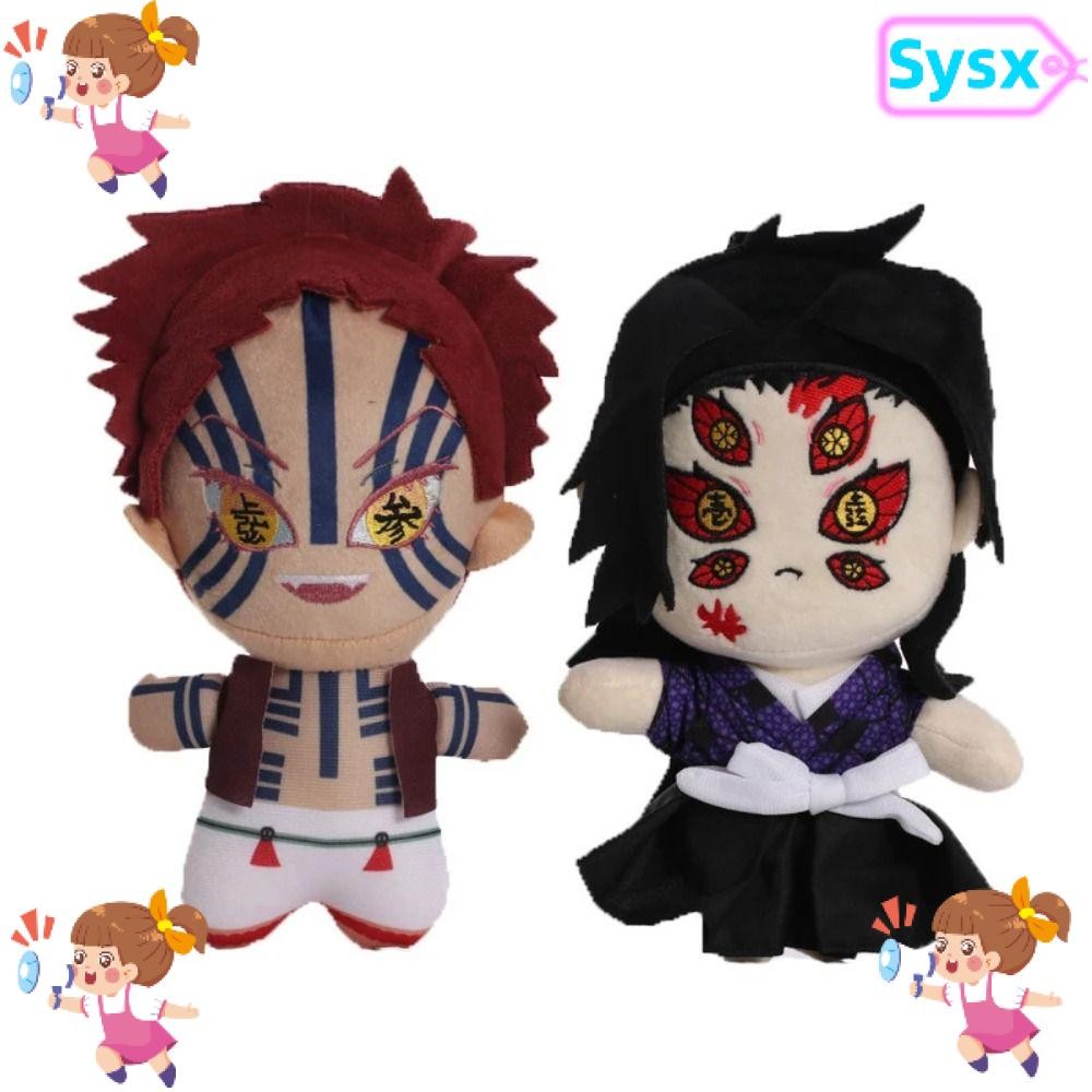 Búp bê hình hoạt hình SYSX, Tsugikuni Michikatsu Akaza Demon Slayer Đồ chơi nhồi bông sang trọng, Co