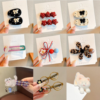  Kẹp tóc barrette thanh lịch cho phụ nữ với nơ và hoa 