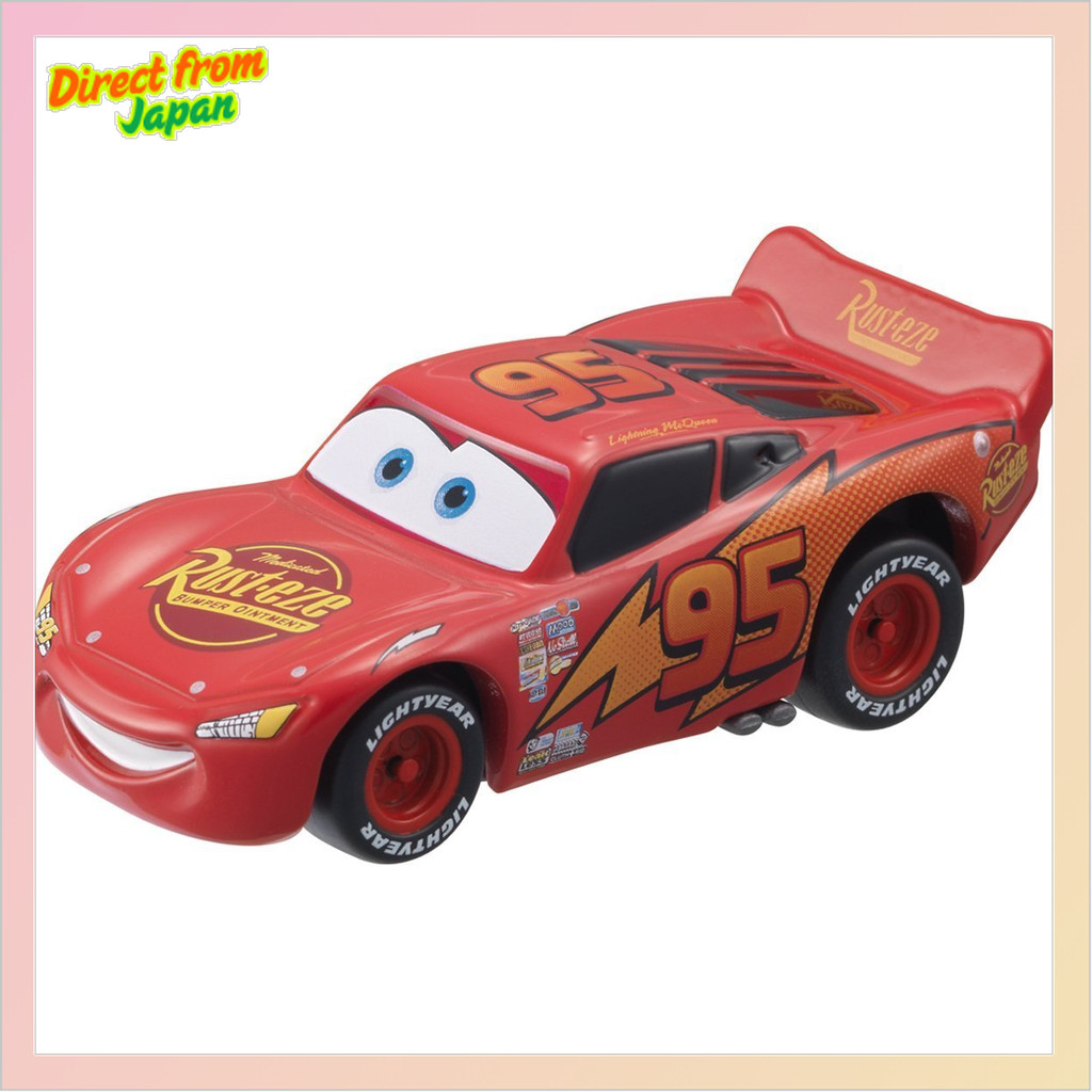 [Direct from Japan] TOMY Disney Cars Tomica C-01 Lightning McQueen (Standard Type) Miniature Car Toy