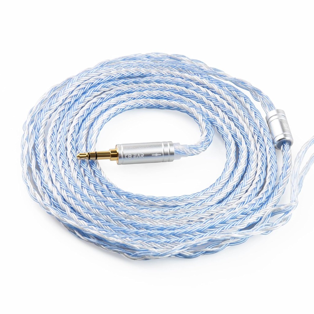 Cáp IEM dài 2 mét YINYOO, cáp thay thế màn hình tai kz zs10 pro, dây tai nghe mở rộng IEM cho zsn pr