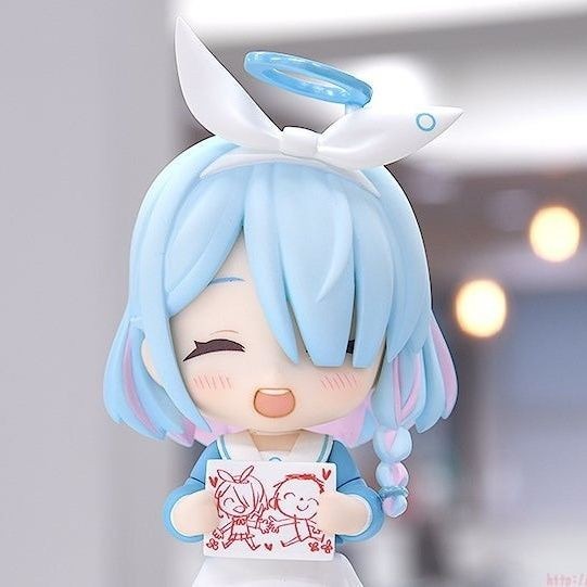 Một Nhà Máy q Phiên Bản Azure Nendoroid 2245 Tập Tin Arona Hình Để Bàn Kệ Sách Khung Xe Trang Trí Đồ