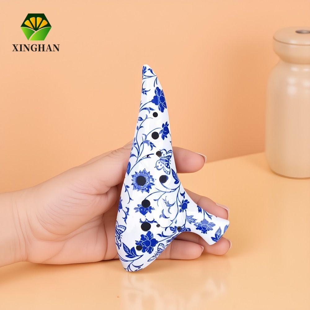 XINGHAN 12 Lỗ Ocarina, Alto C Tone Chất Lượng Chuyên Nghiệp Ocarina Nhạc Cụ, Di Động Kích Thước Nhỏ 