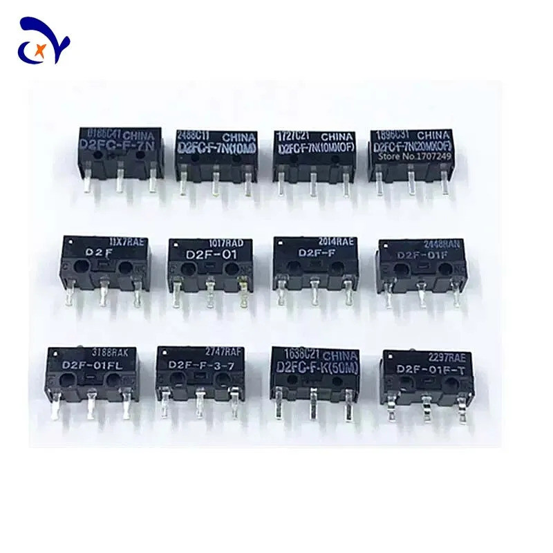 2 Cái / 10 Cái Chuột micro switch D2FC-F-7N (10M) / (OF) D2FC-F-7N (20M) / (OF) D2FC-F-K 50M