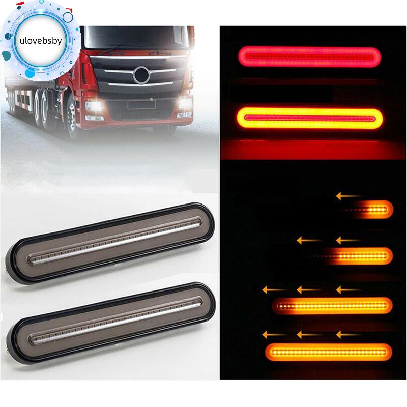 Ulovebsby 3 trong 1 Neon LED Trailer Tru Phanh Đèn Dừng Đèn Tín Hiệu 12-24V VN