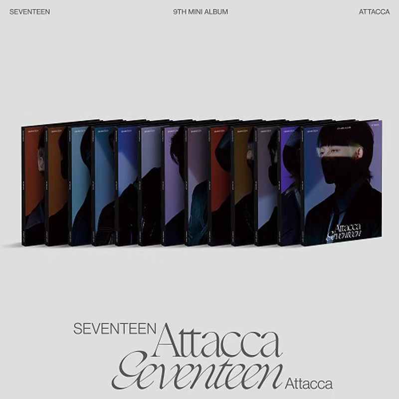 SEVENTEEN Nhỏ 17 Mini 9 Attacca Carat Đĩa Carat