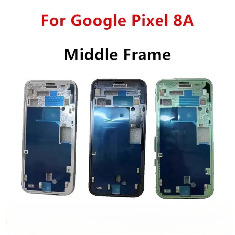 Pixel8A 8A Khung Giữa Cho Google Pixel 8A Bảng Nhà Ở LCD Mặt Viền Thay Thế Sửa Chữa Điện Thoại Dự Ph