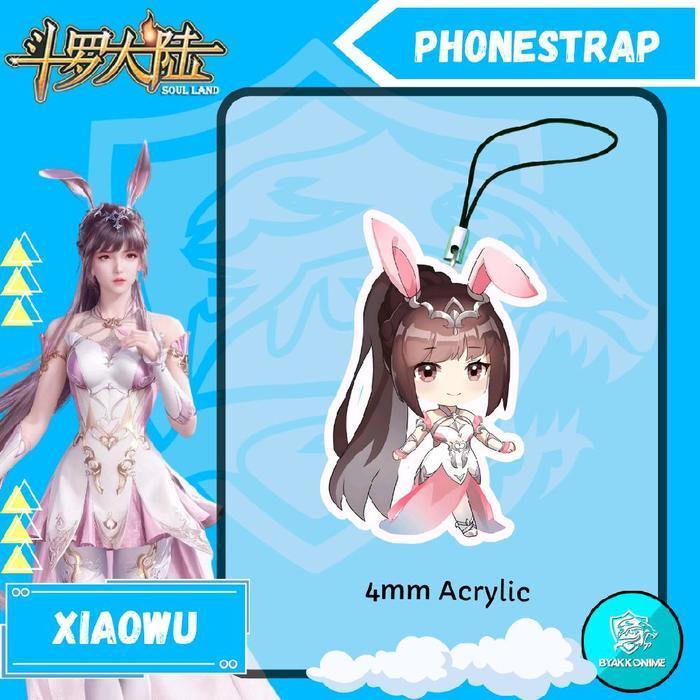 PHONE STRAP HP ANIME - Donghua Soul Land PhoneStrap Acrylic | Tang San, Xiao Wu - Xiao Wu