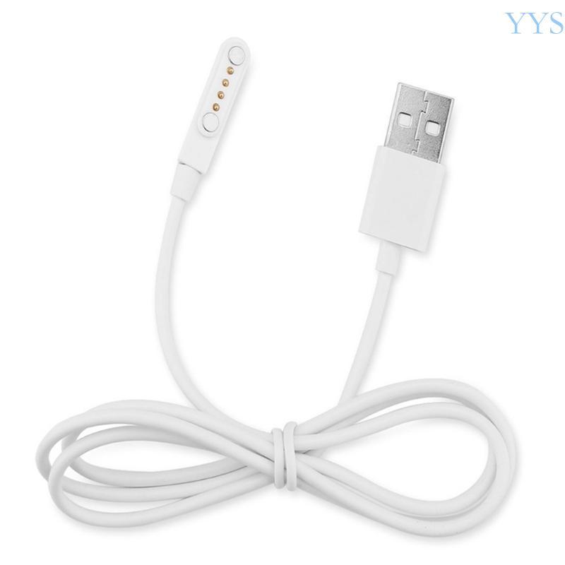 Cáp Sạc YYS Dây Cáp Sạc Từ Tính 4 Pin Cho Đồng Hồ Thông Minh GT88 GT68 KW08 KW18 KW88 KW98 Cáp Sạc Đ