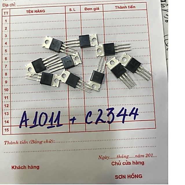 5 Đôi sỏ công suất A1011+C2344