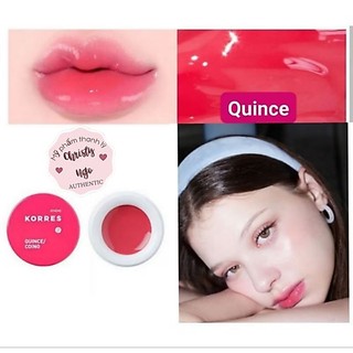 [NHƯ•MỚI•ĐY•PƠM•ZỀ] [EXP 2026] SON DƯỠNG CÓ MÀU KORRES USA QUINCE HỒNG PEONY [KHÔNG VỎ]