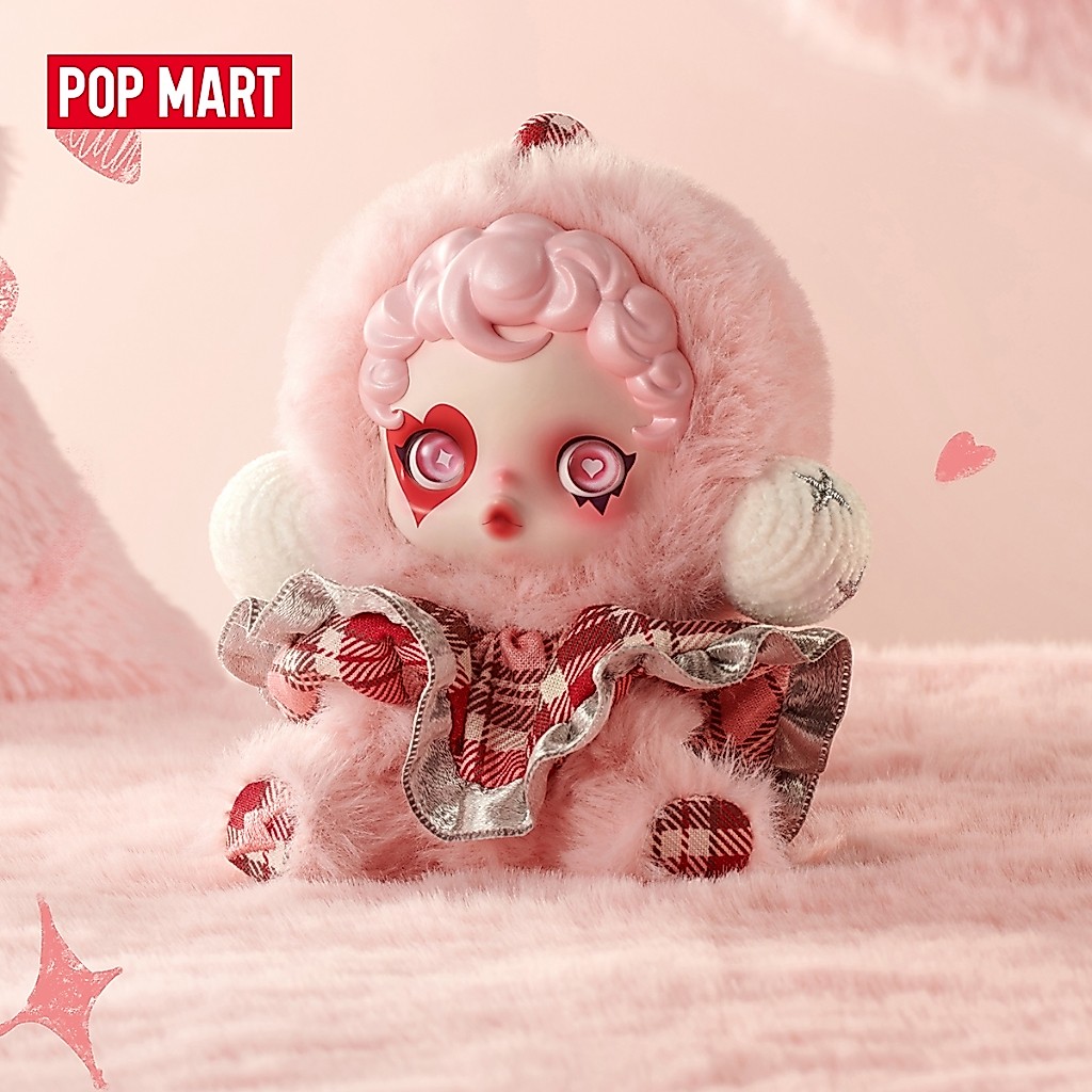 POP MART SKULLPANDA Winter Symphony Series Plush  Blind Box Action Toys Figure Birthday Gift Kid Toy