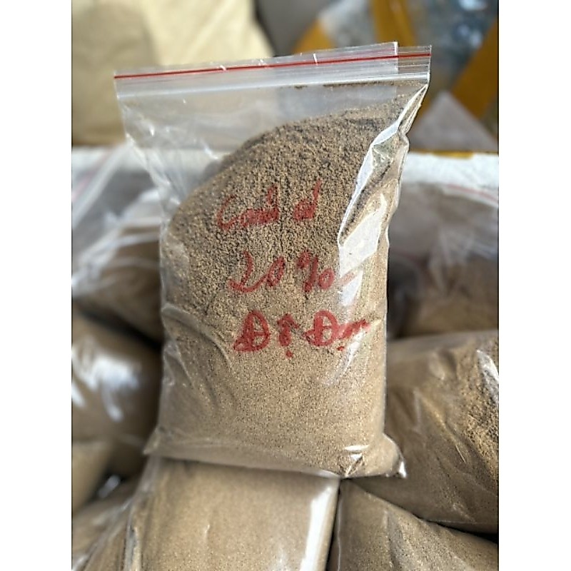 Cám cá, cám nền, cám xả 20% độ đạm thích hợp câu các loại cá như rô phi, trôi, chép...