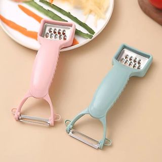 Dụng cụ nạo bào rau củ quả đa năng 2 đầu bào vỏ bào sợi cao cấp EC Life 0923
