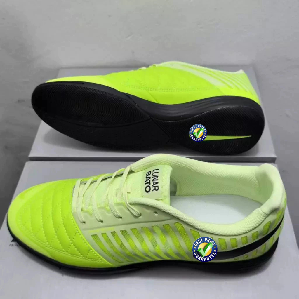Lunar Gato II IC 36-45 Futsal Bóng Đá Giày Bóng Đá Futsal Nam Ngoài Trời Đan Giày Bóng Đá Chống Trơn
