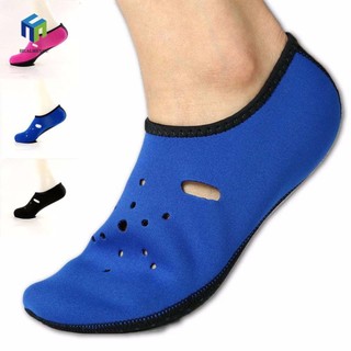 Giày Đi Biển Chống Trơn Trượt Thoáng Khí Người Lớn Flippers Giày Nước Giày Dưới Nước Chân Trần Giày Sneaker Lặn Tất