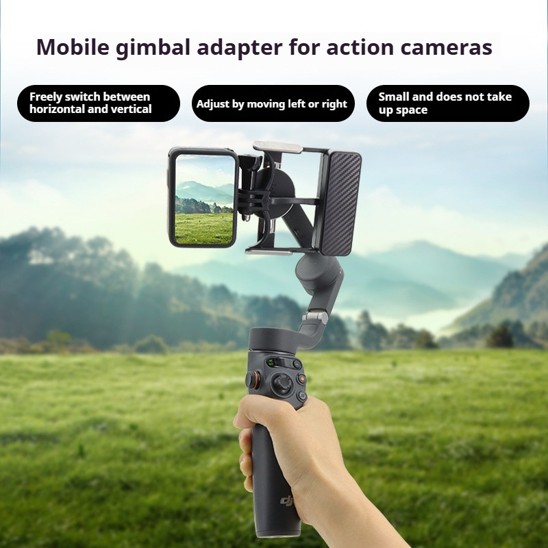 Dành Cho DJI OSMO Mobile 6 / 5 Điện Thoại Thông Minh Gimbal OM 4 / 3 Adapter Cho GoPro Action 4 Phụ 