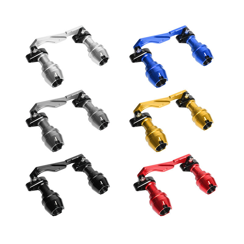 Thích hợp cho LIFAN LIFAN KPV150 Bánh sau Ống xả hợp kim nhôm sửa đổi chống sốc Bóng chống sốc Gậy c