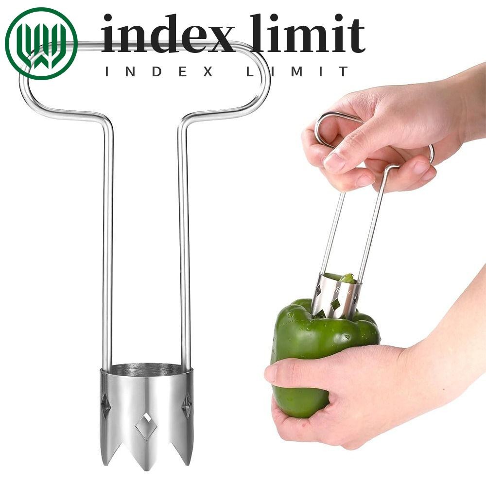  index limit INDEX LIMIT Fruit Corer Extractor, Thép không gỉ Di Động Core Remover, Đa Năng Hộ Gia Đ