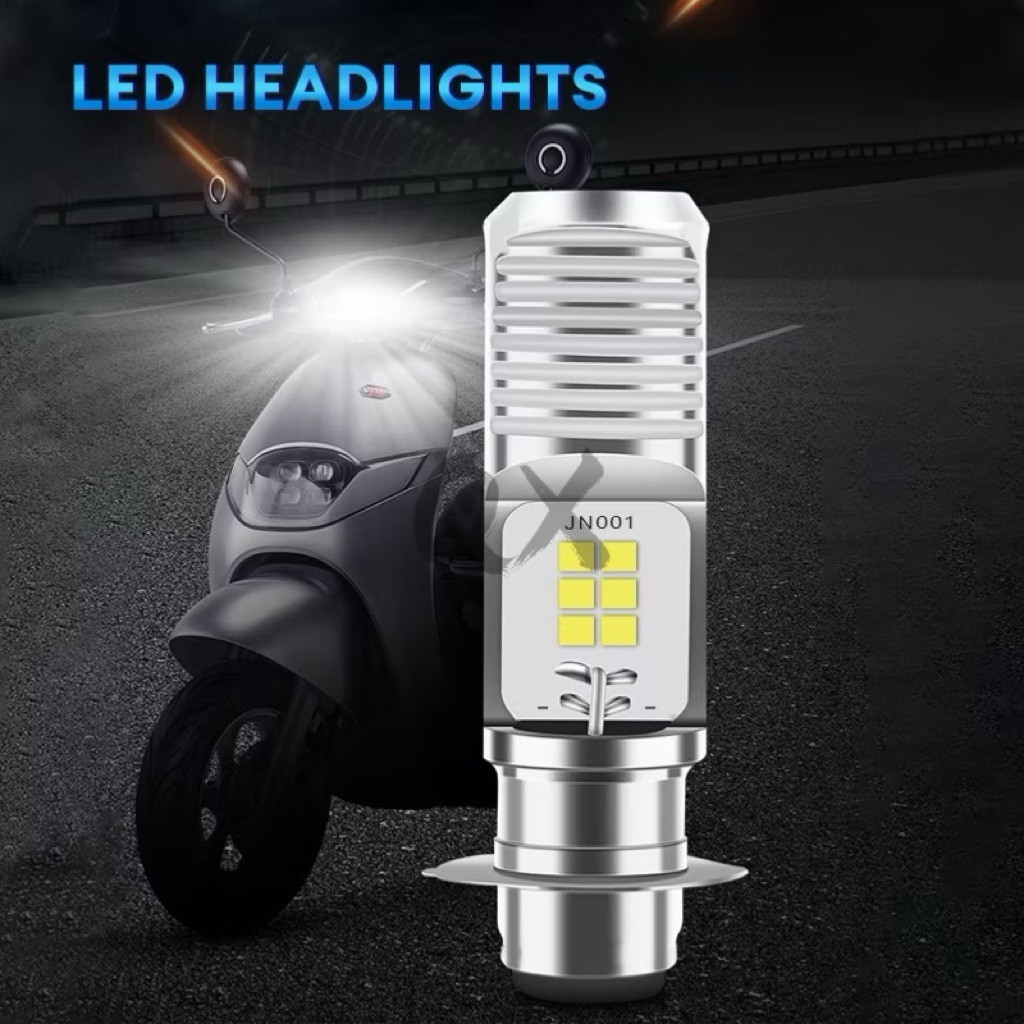 Bóng đèn LED xe máy Lucky Shop IV 12V Loại trắng sáng ổn định Model H2 / H4 / T10