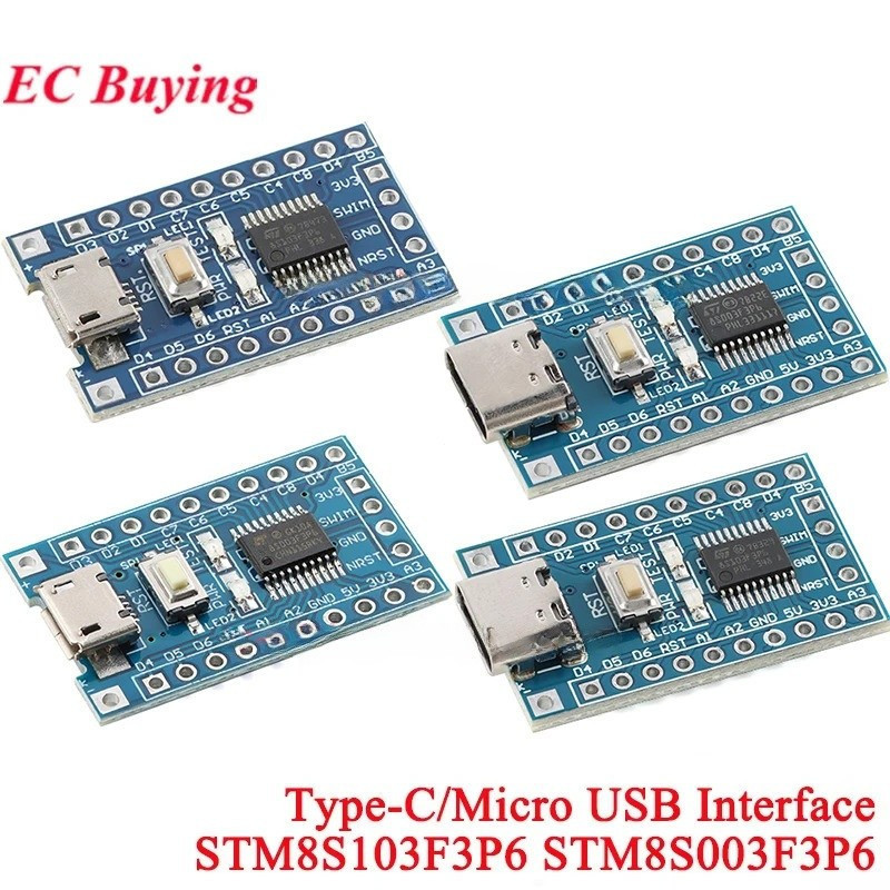STM8S103F3P6 STM8S003F3P6 Bảng hệ thống ARM STM8 STM8S STM8S003 Mô-đun Demo bảng phát triển lõi tối 