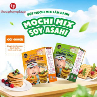  Bột Mochi mix làm bánh Pancake Bánh Waffle Bánh cá trộn sẵn - Mochi Mix Soy Asahi - 400gram 