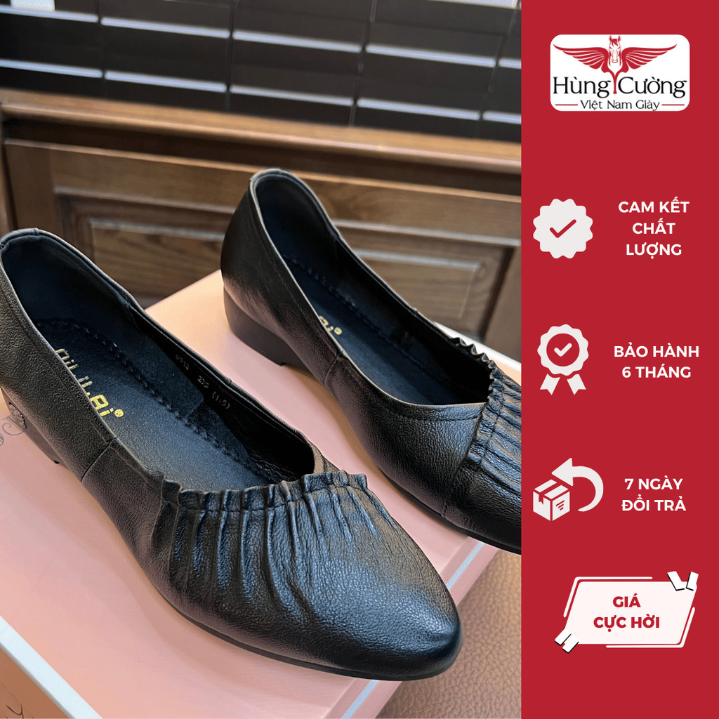 [Giày Búp Bê Nữ] Giày Búp Bê Nữ Mũi Tròn Êm Chân Thanh Lịch Thời Trang Công Sở Đi Học D8912-
