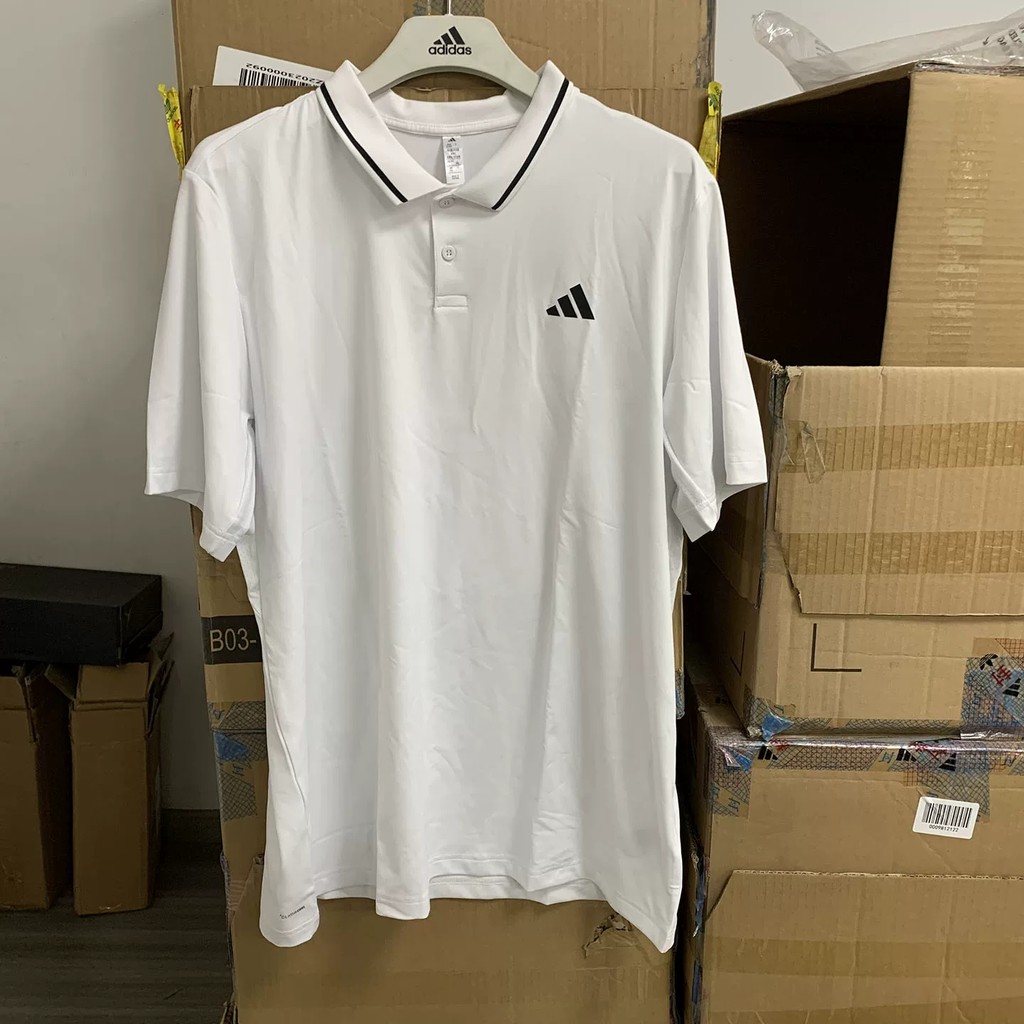 Adidas / Adidas Chính Hãng CLUB PIQUE Nam Tennis Ve Áo polo JD8644