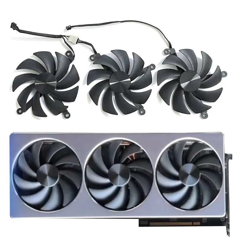 Mới 98mm 4pin Cf1015u12d Rtx4090 Quạt GPU DC 12V 0.55a Cho Lenovo GeForce RTX 4090 Card Làm Mát Đồ H
