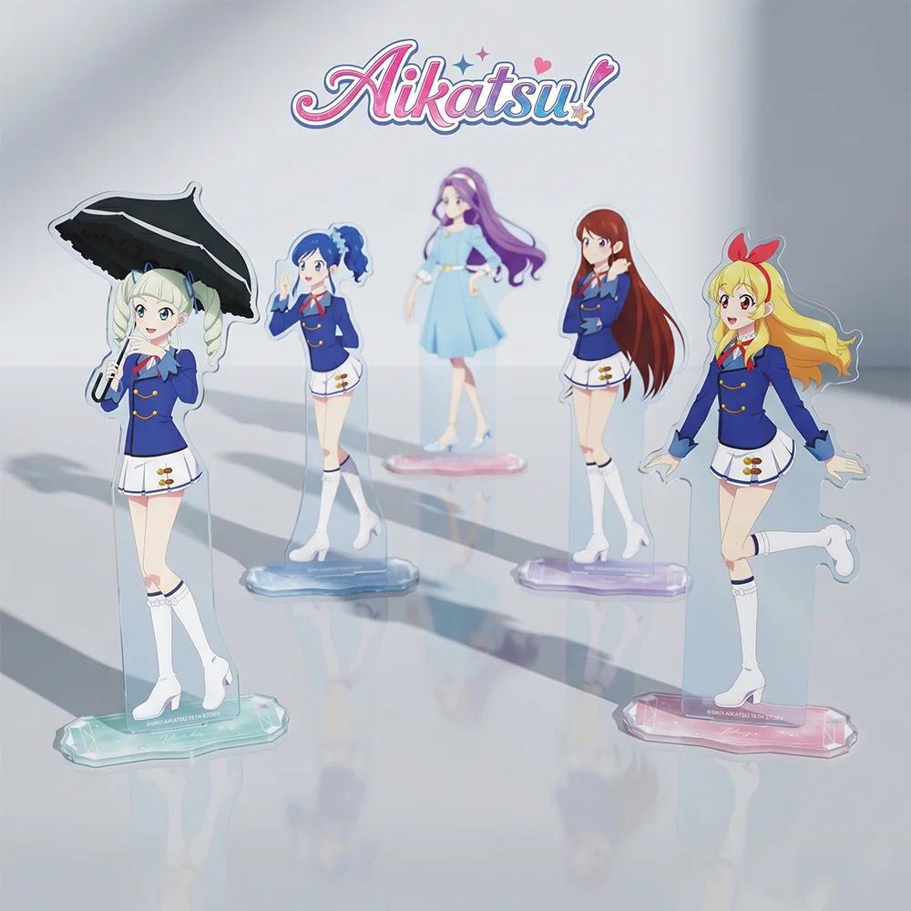 Aikatsu The latest two sets Ichigo Hoshimiya  Dễ thương Anime Acrylic mô hình standeeCollect
