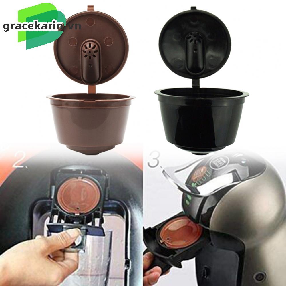 Enjoy Your Favorite Coffee Blend with Reusable Capsules for Dolce Gusto