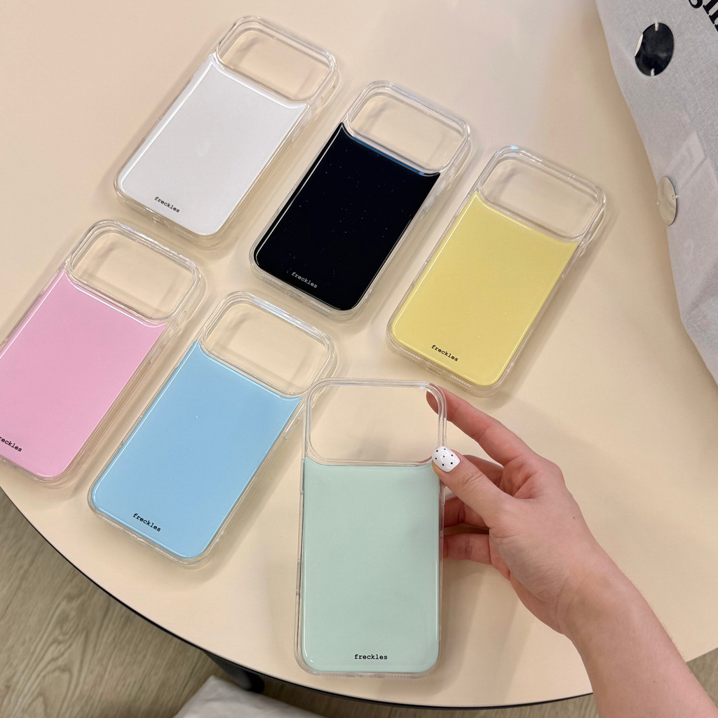 G.O.A.T Vỏ sáu màu trơn đơn giản Tương thích cho iPhone 17 pro max iPhone 17 16 15 pro iPhone 17 Vỏ 