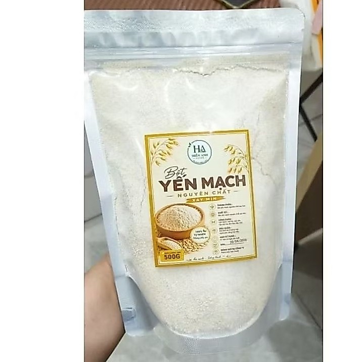 500g bột Yến Mạch cho bé ăn dặm