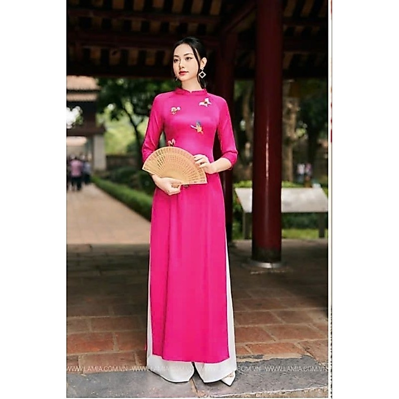 Bộ Áo dài tây thi cao cấp, kèm quần