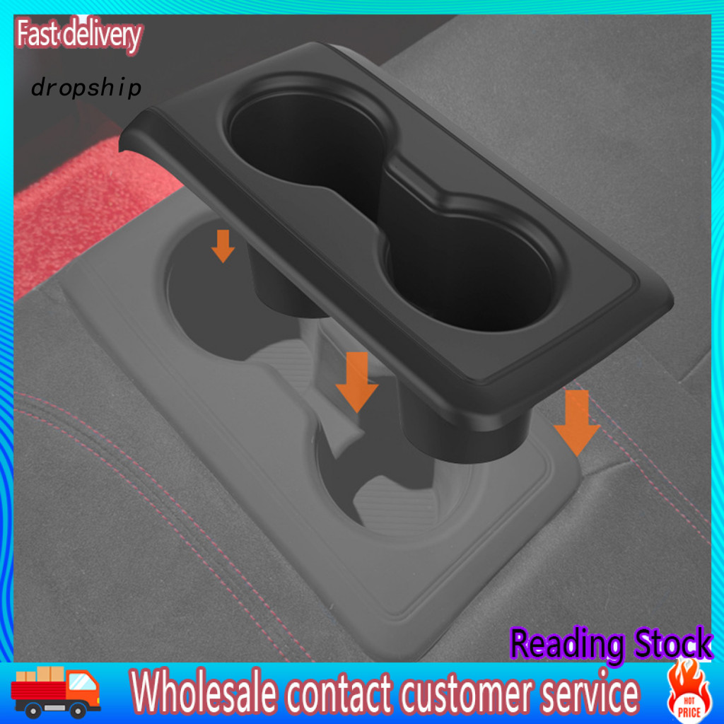 DRO _ Silicone Chống Rò Rỉ Bảng Điều Khiển Cốc Silicon Chịu Thời Tiết Giá Đỡ Cốc Chèn Cho Xe Honda T