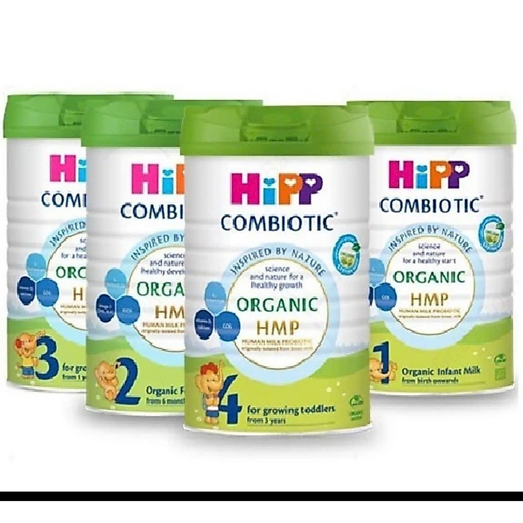 [ Chính Hãng] Sữa HiPP COMBIOTIC ORGANIC HMP Số 1, 2, 3