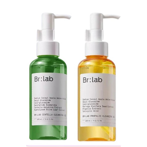 Sữa Rửa Mặt Gel BR:LAB Hàn Quốc Dịu Nhẹ, Da Nhạy Cảm 120ml