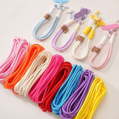 Dây chuyền hạt Beadia Polyester 5mm, dùng làm vòng tay, vòng cổ và bông tai