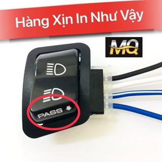 Công tắc passing SH kèm rắc nháy đèn pha lắp cho các dòng xe như wave a 110, rsx 110, ab, vision, blade, lead....