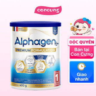 SPDDCT Alphagen Premium Formulation Total Care 400g (0-12 tháng)