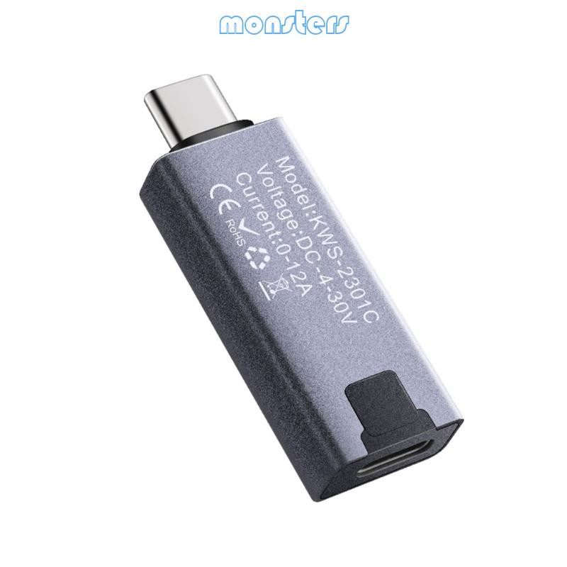Mon KOWSI Đầu dò sạc điện thoại USB Máy kiểm tra điện áp Máy kiểm tra dòng điện USB