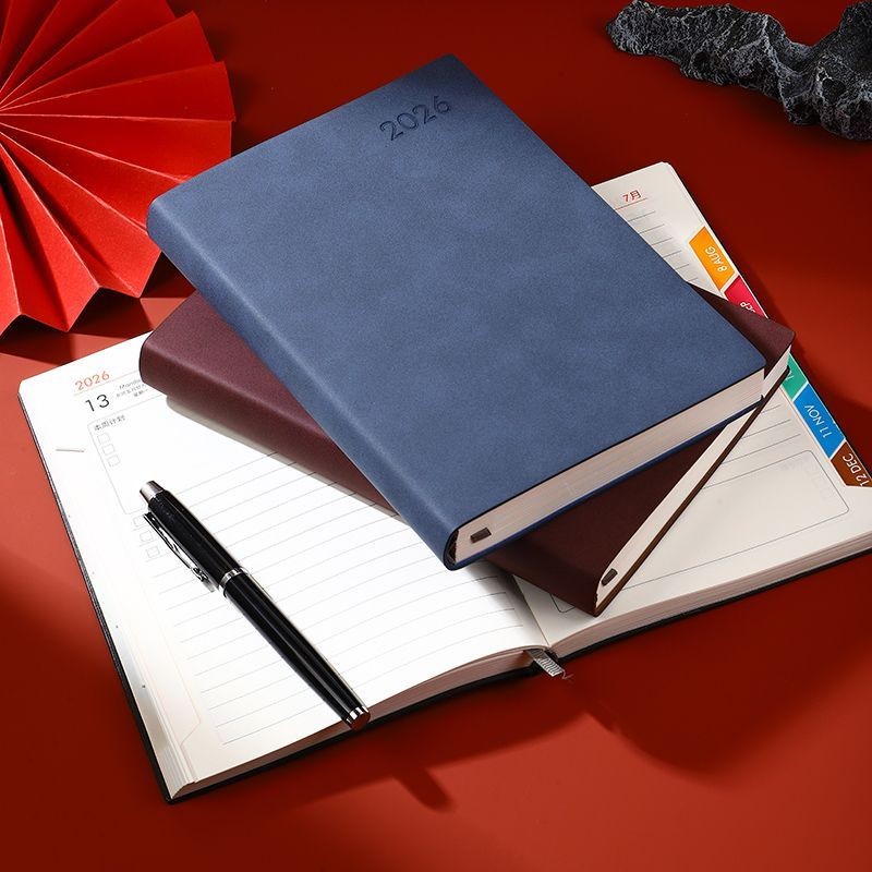 Nhật ký kinh doanh năm con ngựa Phiên bản tiếng Anh A5 Sổ tay hiệu quả Notepad Nhật ký tiếng Anh 400