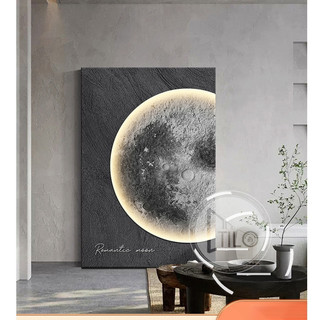  Tranh Decor Treo Tường Mặt Trăng – Trang Trí Phòng Khách Phòng Ngủ Chill 
